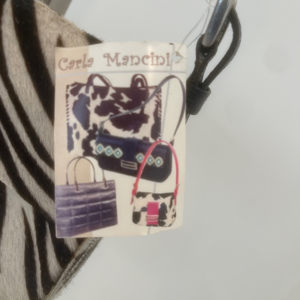 Carla Mancini Zebra print purse